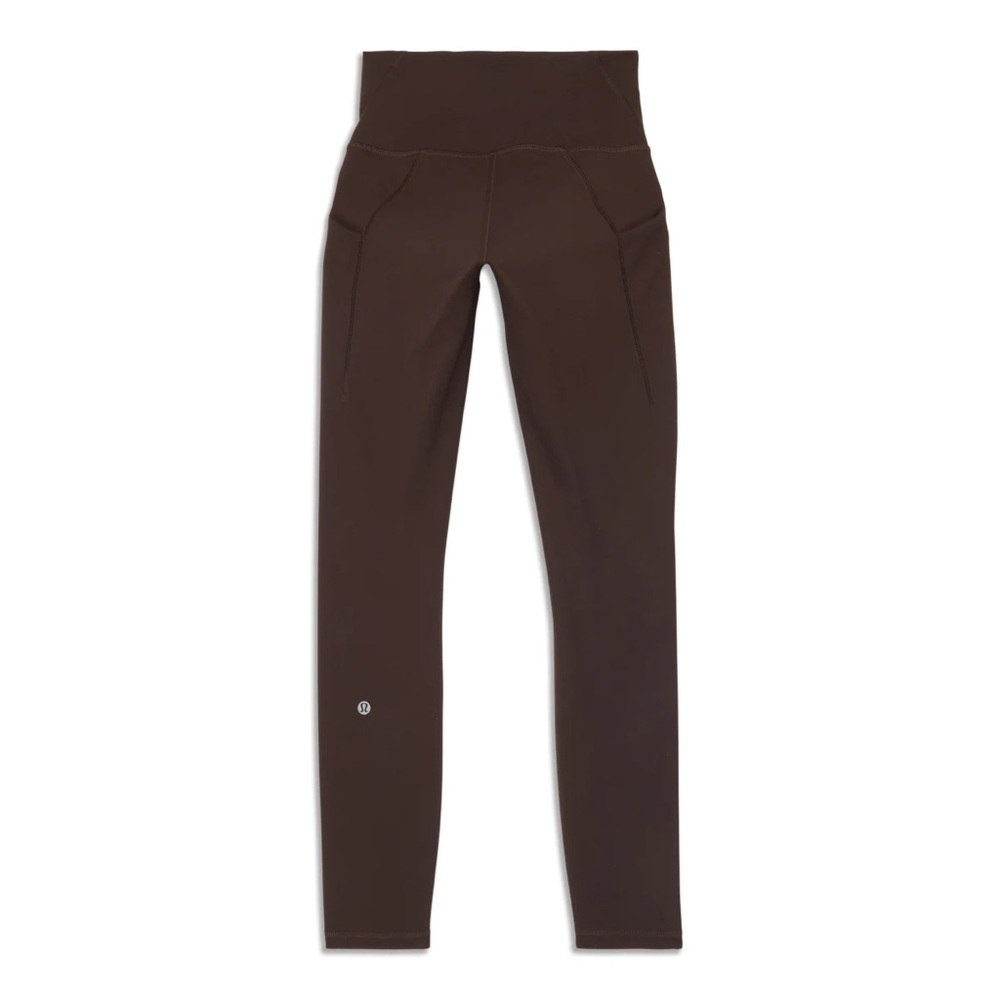 NWOT Lululemon WunderUnder Brown Leggings - Picture 2 of 5